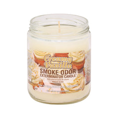 Vela Smoke Odor Exterminator de vainilla cremosa para neutralizar olores