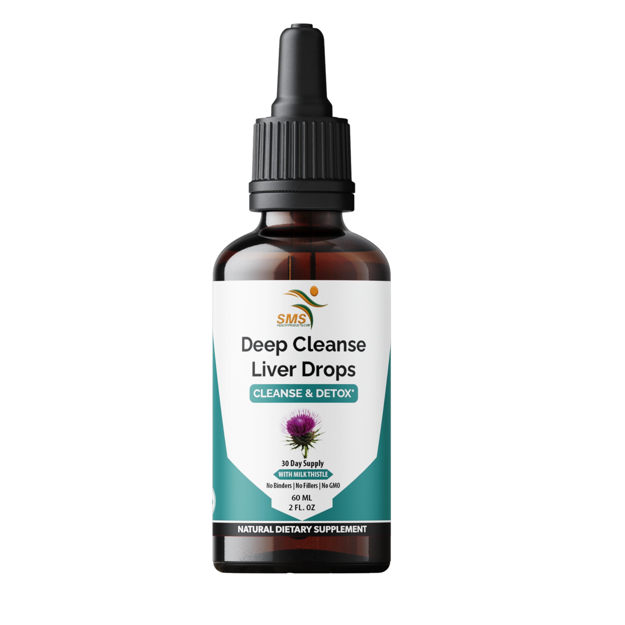 SMS Health Deep Liver Cleanse bottle front for daily support