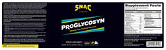 SNAC System Proglycosyn Vanilla Cream label close-up highlighting ingredients for recovery.