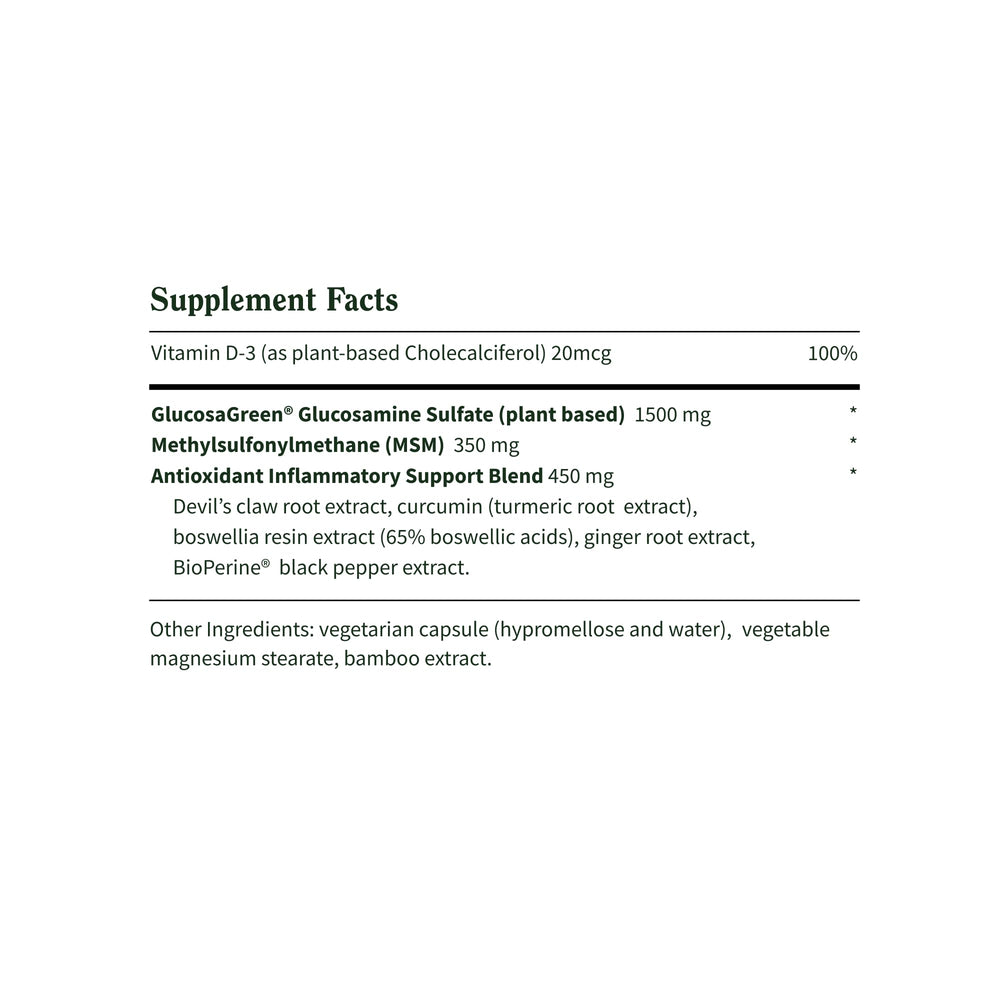 Snap Supplements 90-capsule bottle indicates one-month joint support.