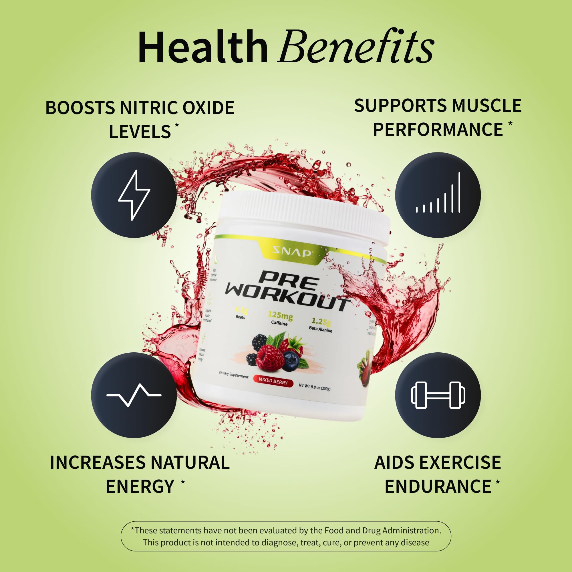 Snap Supplements scoop on table emphasizes practical measurement and consistent intake.