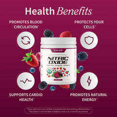 Snap Supplements beetroot powder dissolving in water for a quick drink.