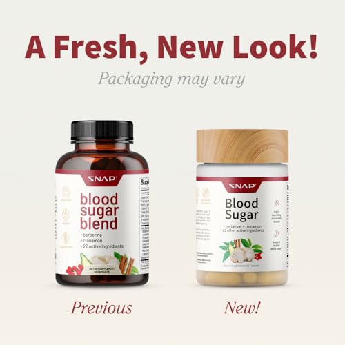 Close-up of Snap Supplements Blood Sugar Blend capsules for easy daily dosing.