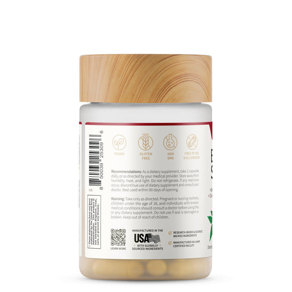 Snap Supplements Blood Sugar Blend daily use shot demonstrates a simple capsule routine