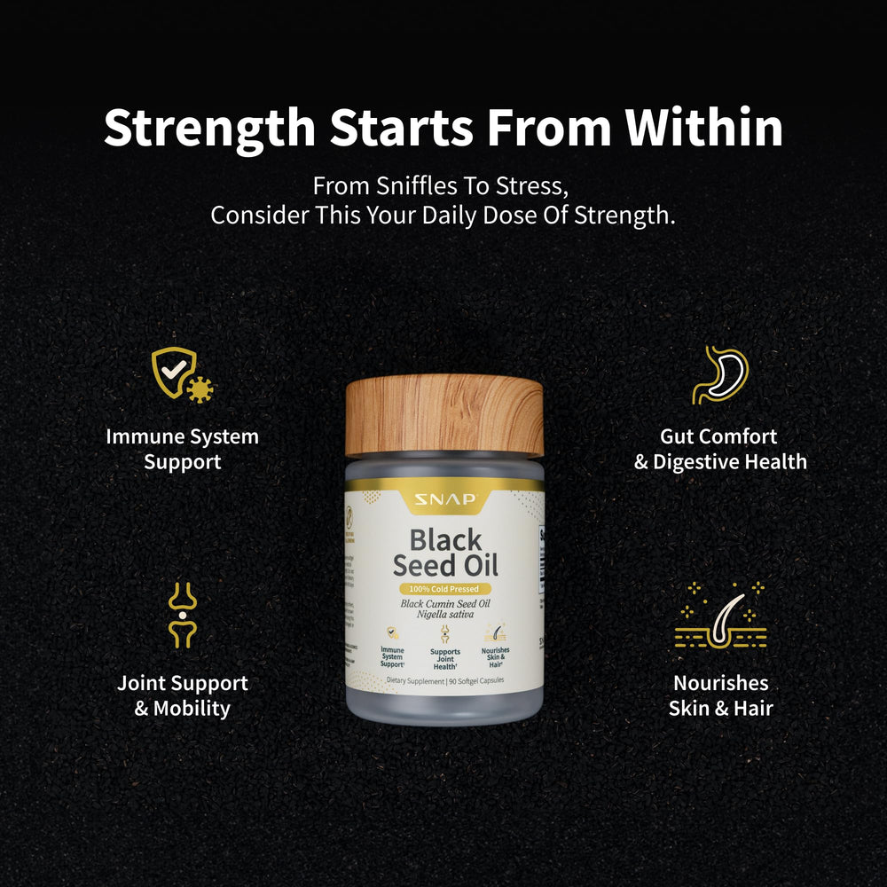 Snap Supplements bottle resting on a wood surface for everyday wellness