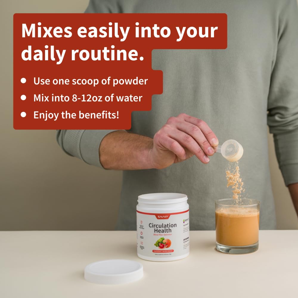 Snap Supplements Circulation daily-use setup on desk for routine integration.