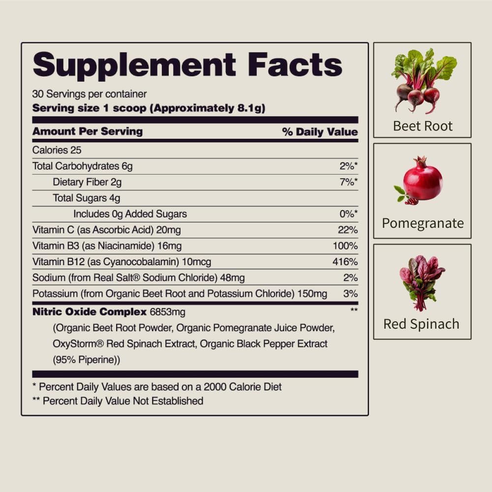 Packaging confirms USDA Organic-certified ingredients and vegan formulation.
