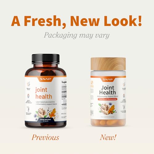 Snap Supplements joint health capsules closeup highlighting daily convenience.