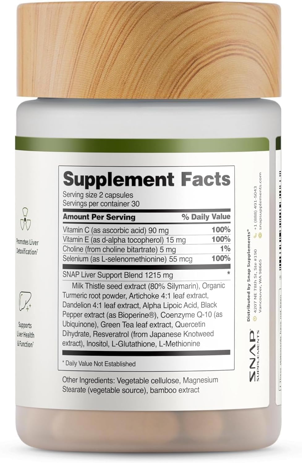 Snap Supplements Liver Health daily-use scene showing routine integration