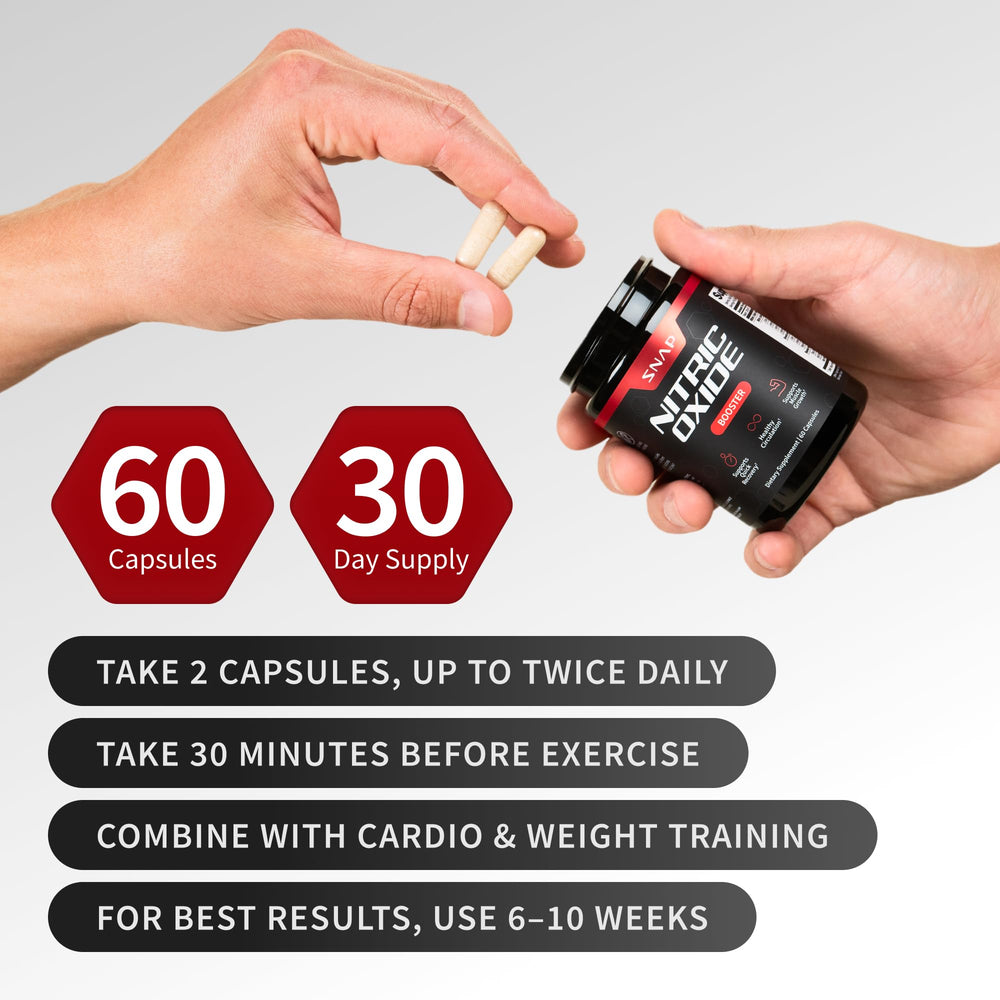 Snap Supplements Nitric Oxide athlete during gym session suggests energy support.