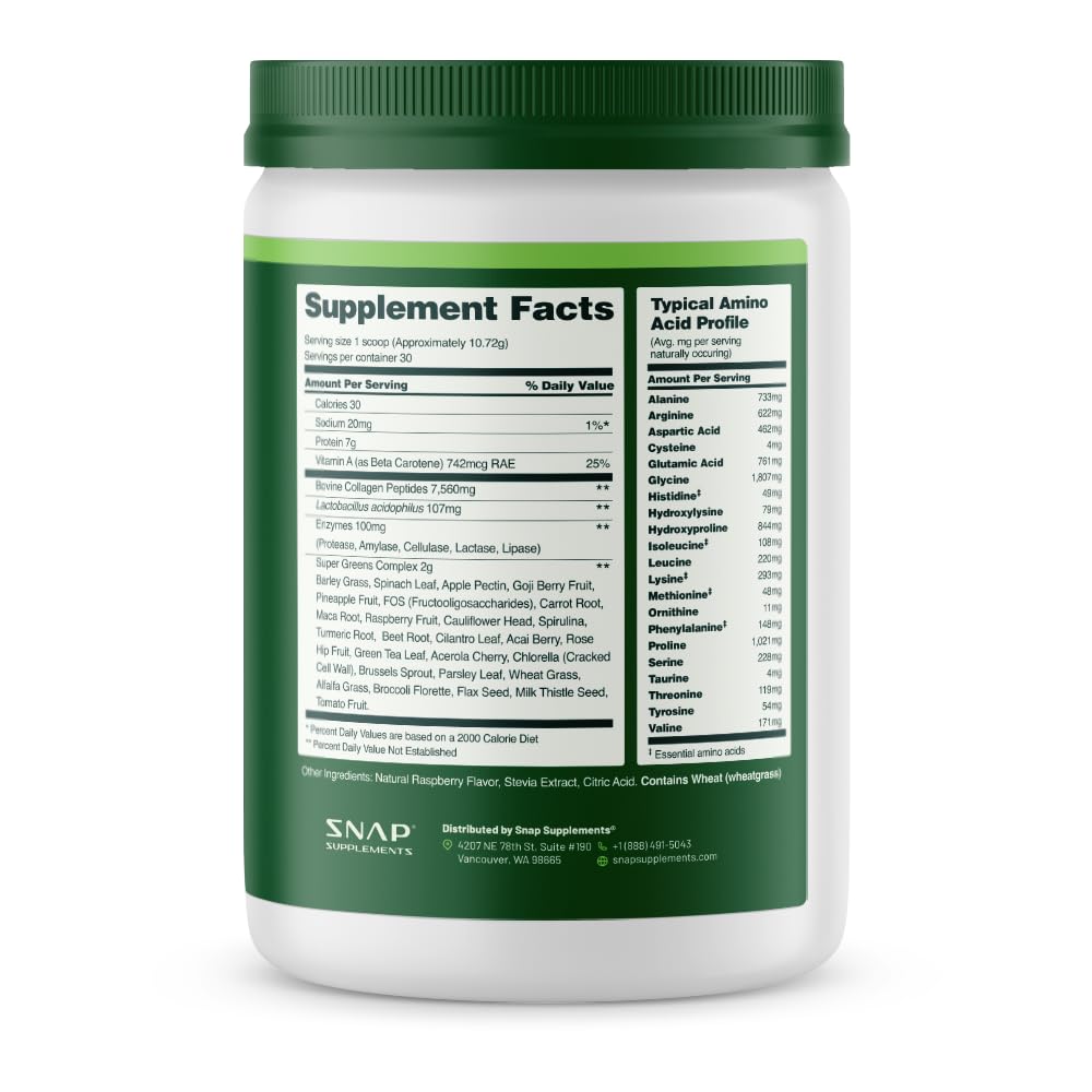Snap Supplements Probiotics and detox support for gut-friendly daily routine.