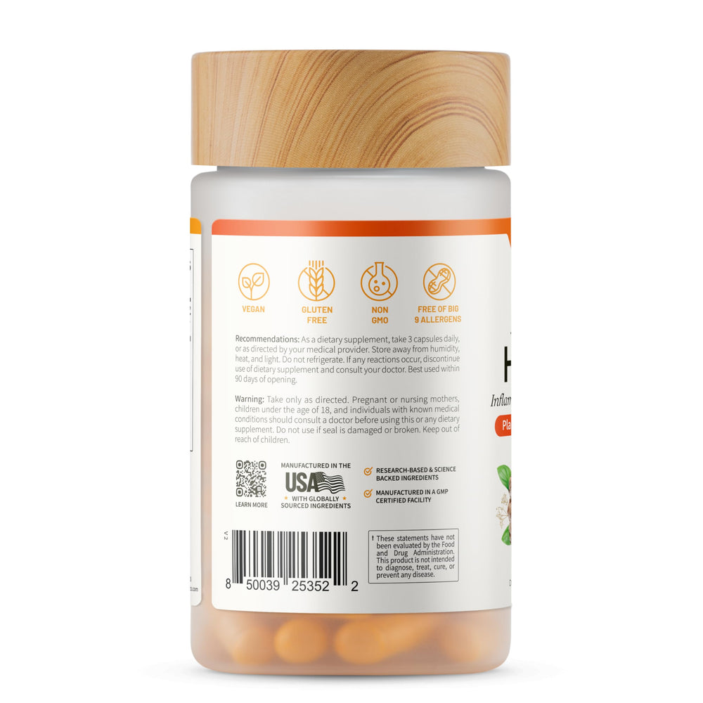 Snap Supplements product packaging shot builds trust and clarity.