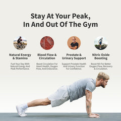 Snap Supplements Prostate Health bottle supports urinary wellness and prostate health.