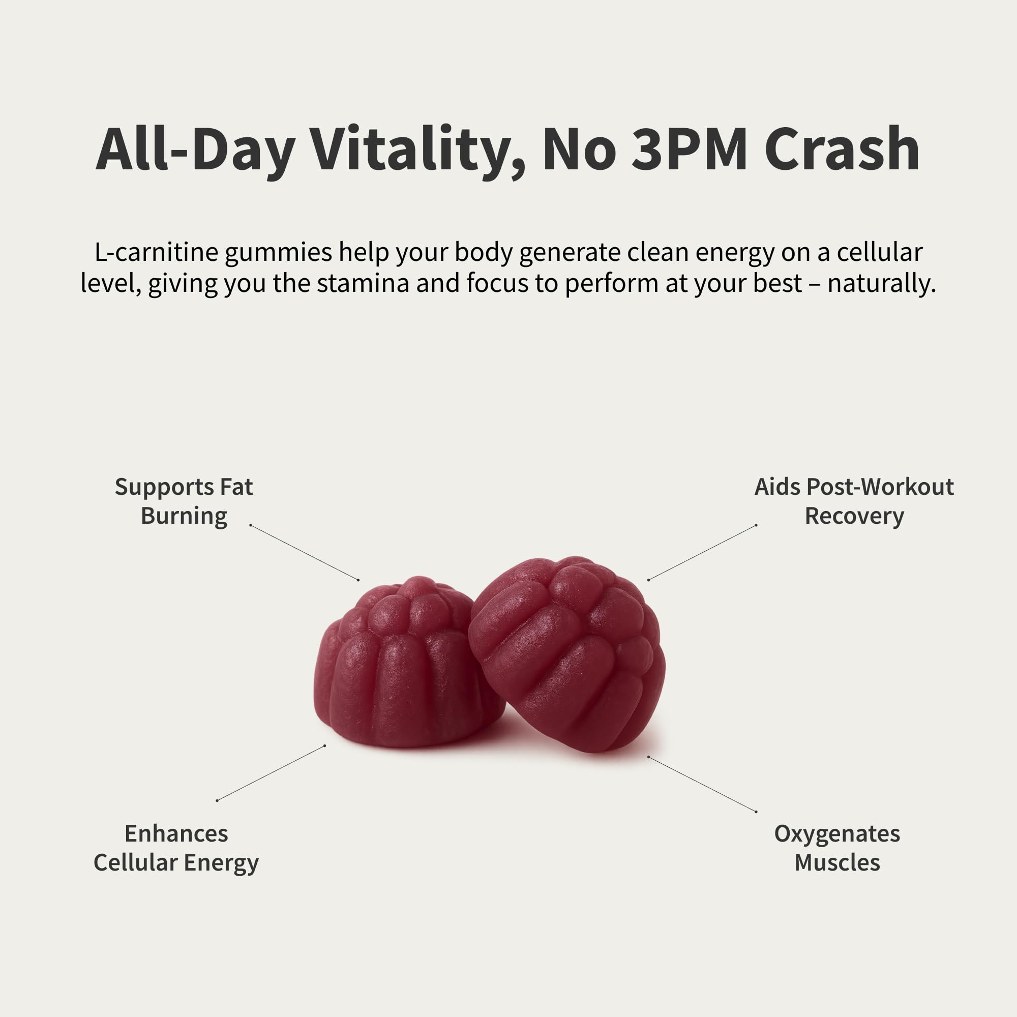 Snap Supplements recovery-support gummies scene suggests post-session refresh
