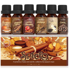 SNOWSEN Apple Cinnamon diffuser oil for warm, inviting spaces.