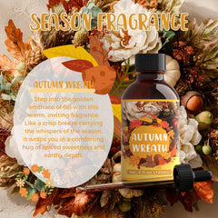 SNOWSEN Autumn Wreath diffuser ambience enhancing cozy autumn rooms