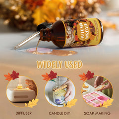 SNOWSEN Autumn Wreath soap-making base for autumn-scented bars