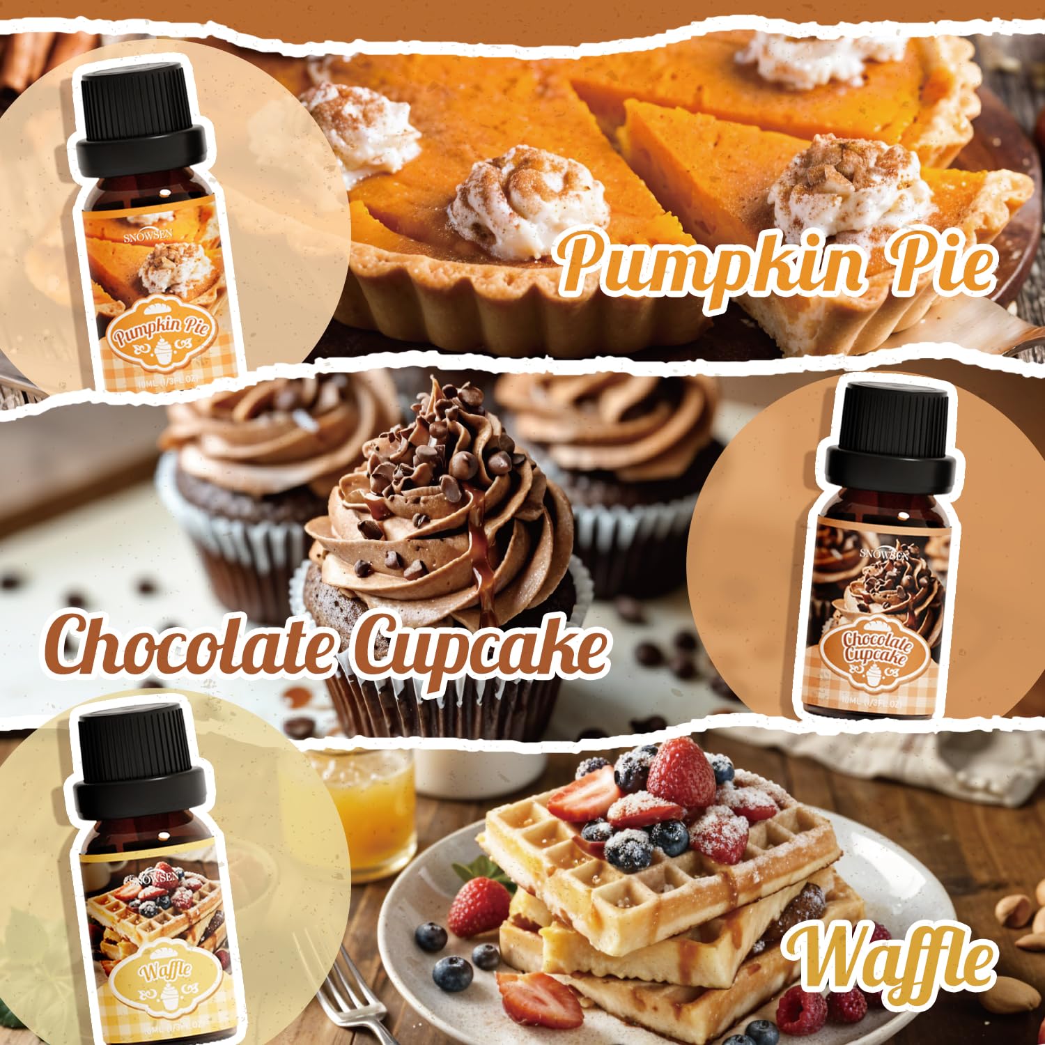 SNOWSEN Bakery Gingerbread diffuser oil brings festive warmth.