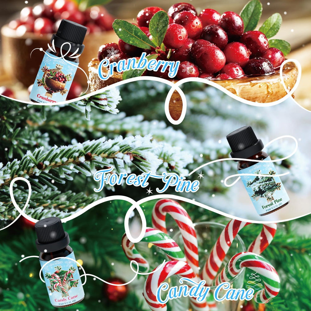 SNOWSEN Cranberry bottle delivering fruity holiday scent
