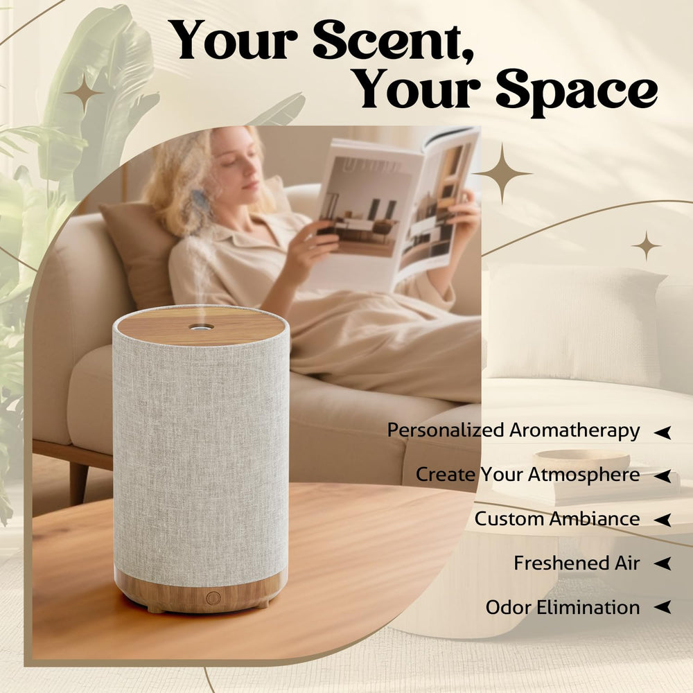 SNOWSEN diffuser runs on USB power for desks and shelves.