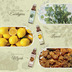 SNOWSEN Frankincense bottle for emotional balance and relaxation.