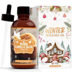 SNOWSEN Warm Vanilla Sugar bottle with glass dropper for precise scent dosing.