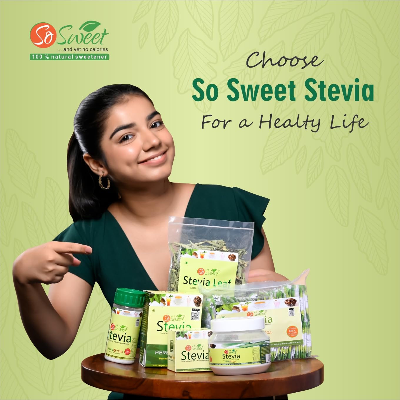 So Sweet packaging and tablets showcase zero-calorie sweetness
