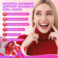 SoftBear Inositol 40:1 ratio icon emphasizing targeted women's wellness.