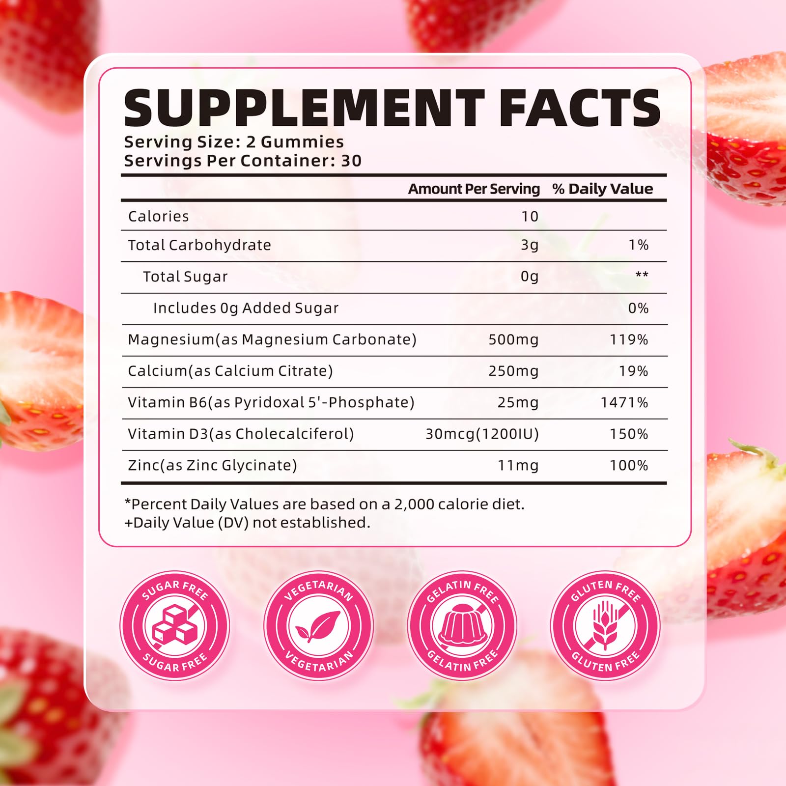 Close-up of Softbear gummies in strawberry flavor for a sugar-free vegan option.