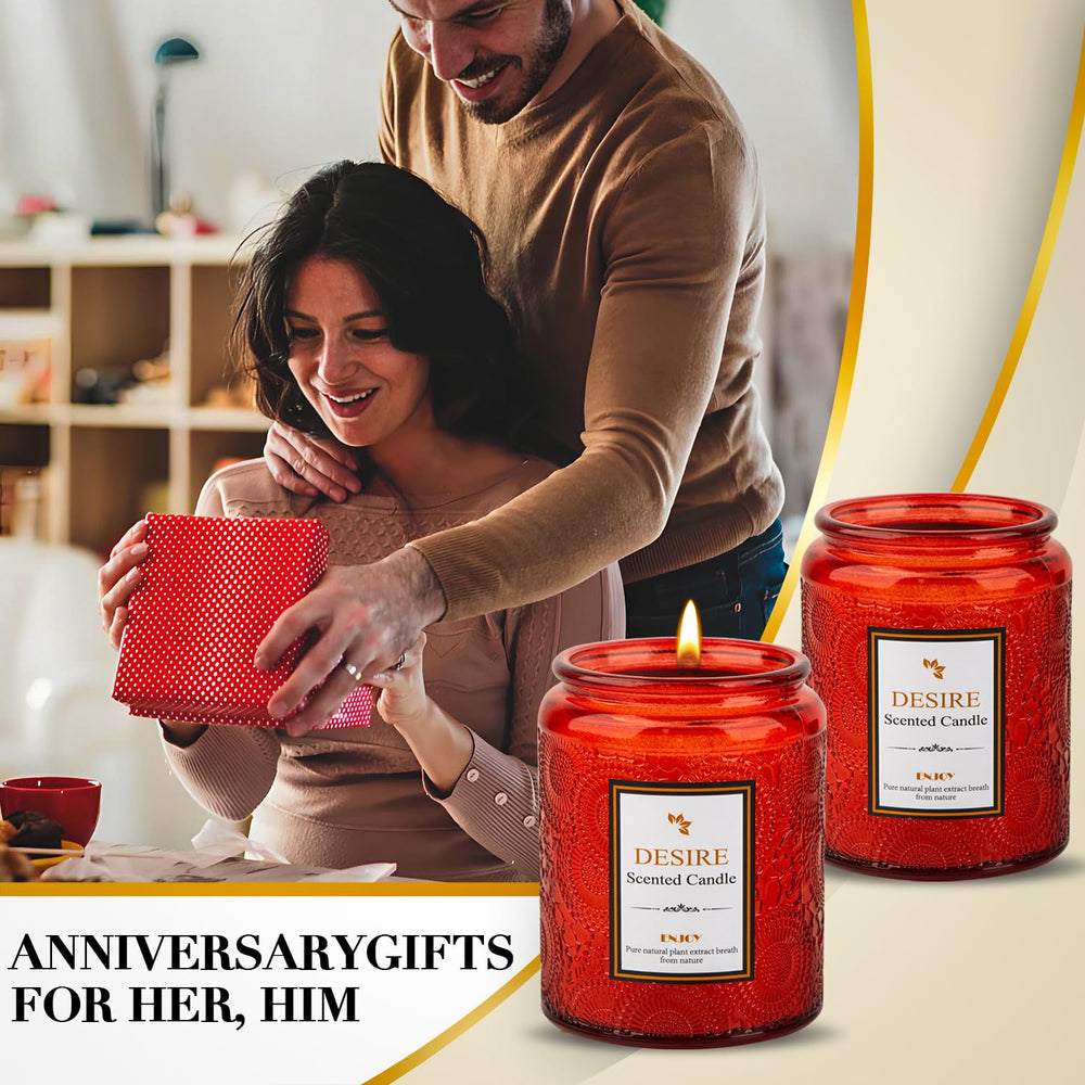 SogYupk Sweet Rose candle displayed in a bedroom as decor