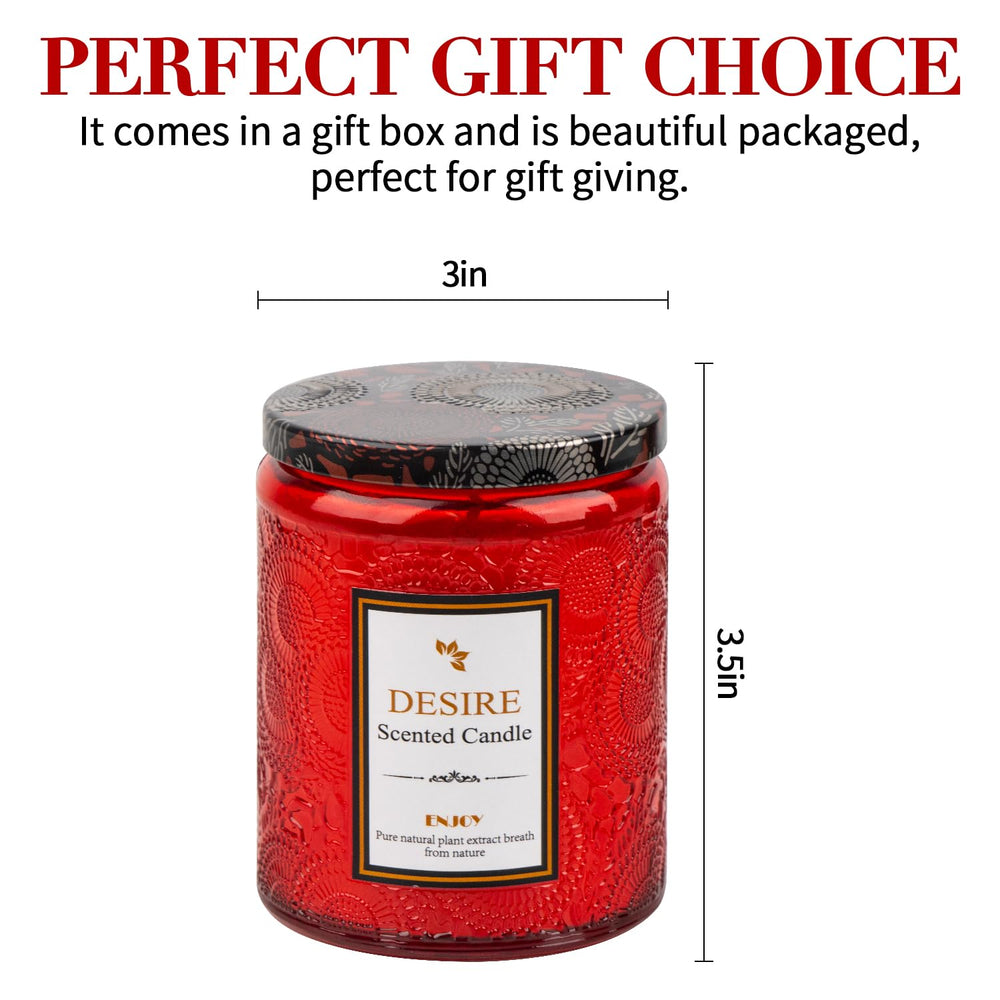 SogYupk Sweet Rose candle jar as recyclable decor after use
