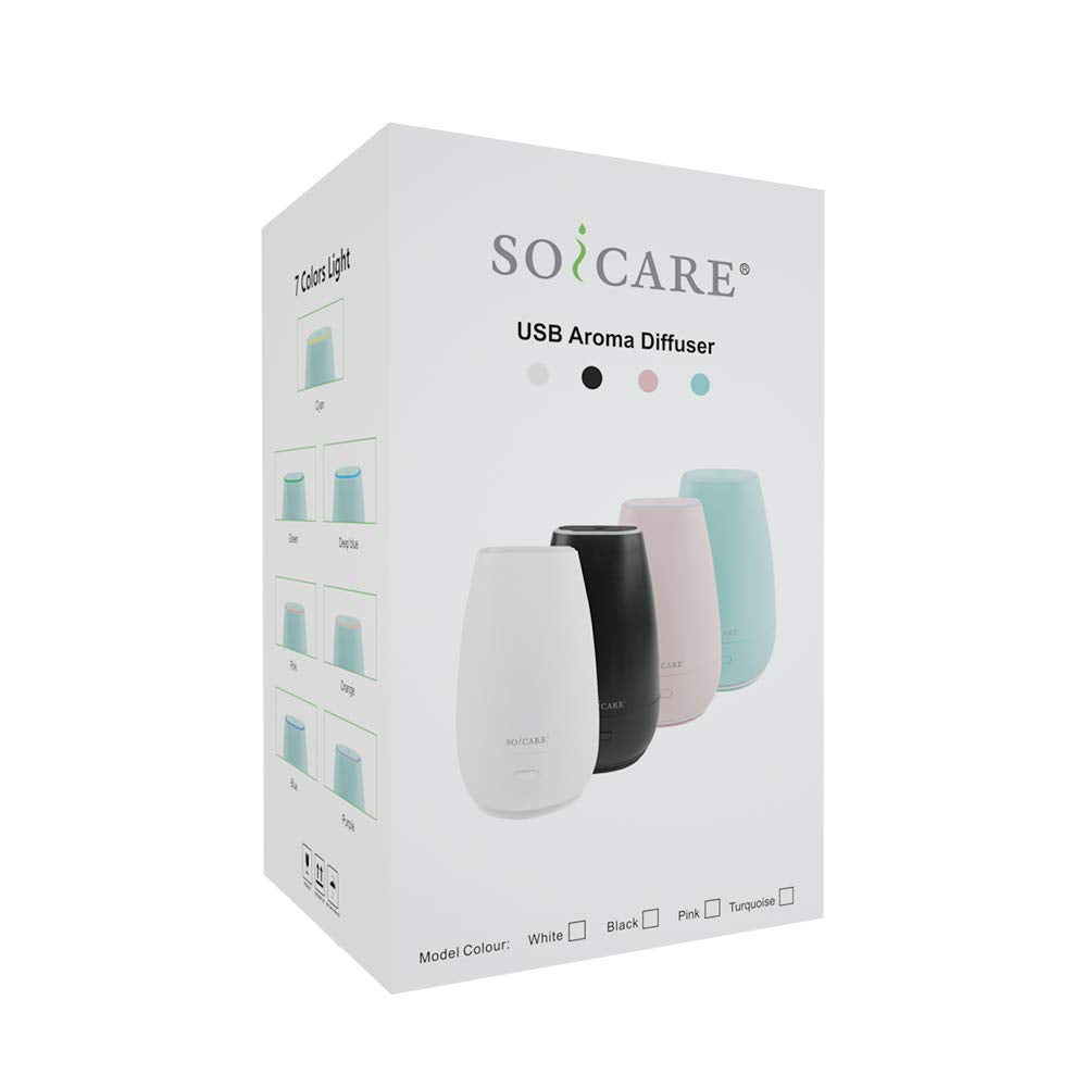 SOICARE diffuser includes cord wrap for neat setup