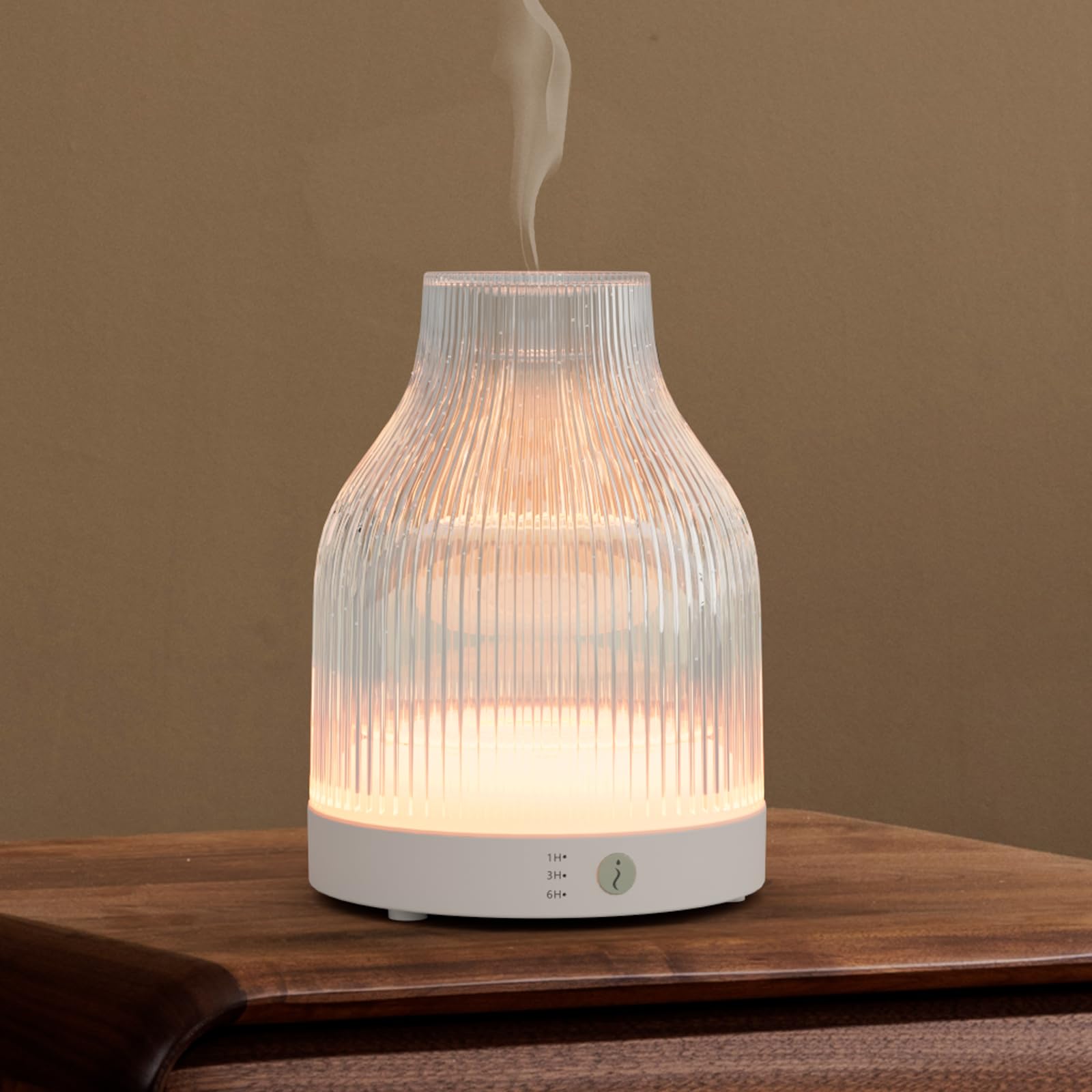 SOICARE elegant glass reservoir diffuser with 200ml capacity for stylish relaxation
