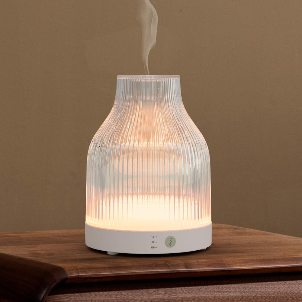 SOICARE elegant glass reservoir diffuser with 200ml capacity for stylish relaxation