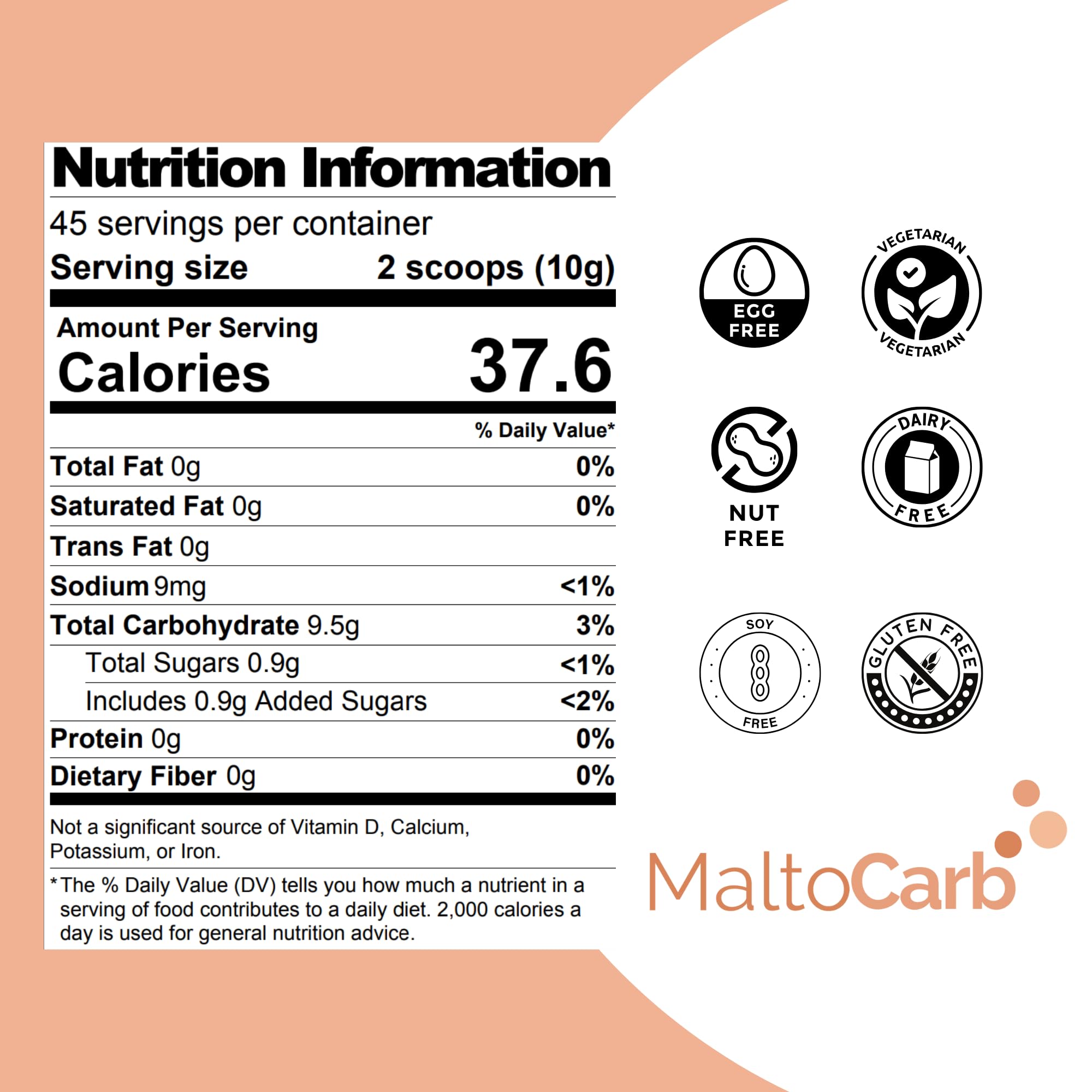 Solace Nutrition MaltoCarb powder being poured into a glass for quick energy.