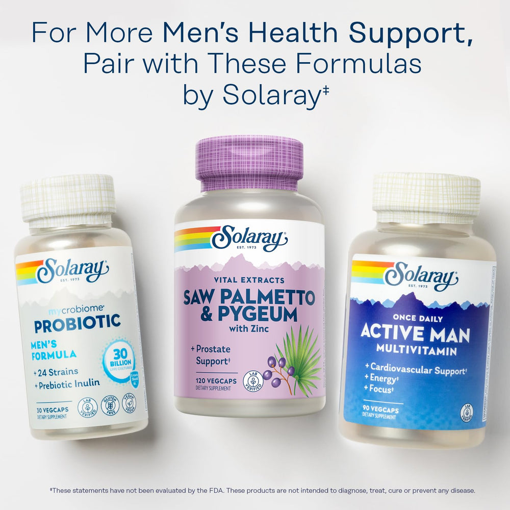 SOLARAY 30 servings label supports simple daily supplementation.
