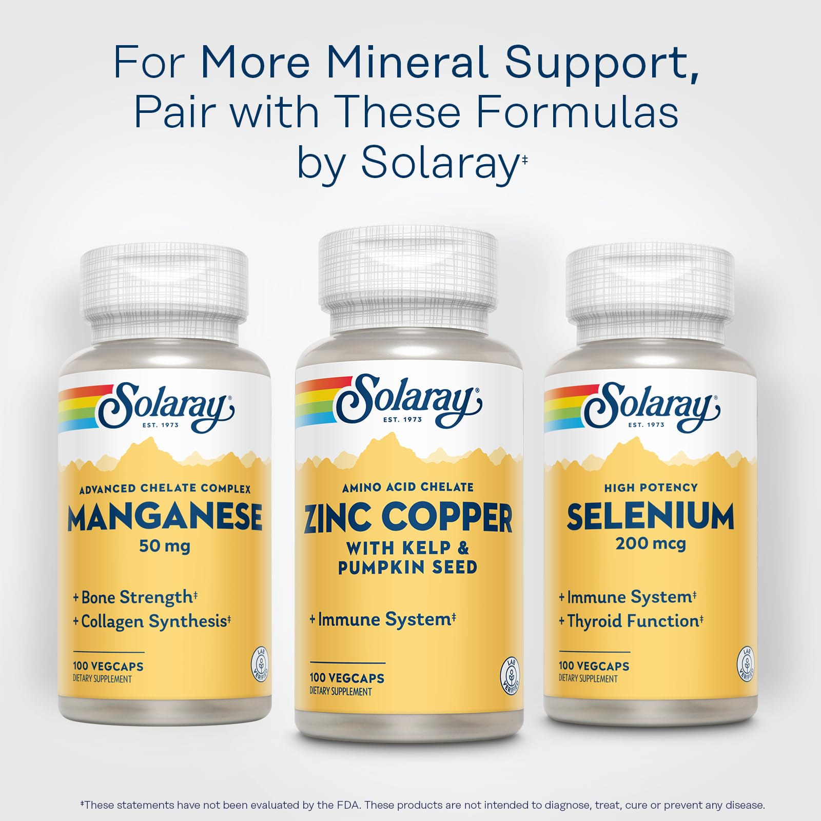 SOLARAY 60-day guarantee sticker communicates confidence in the product