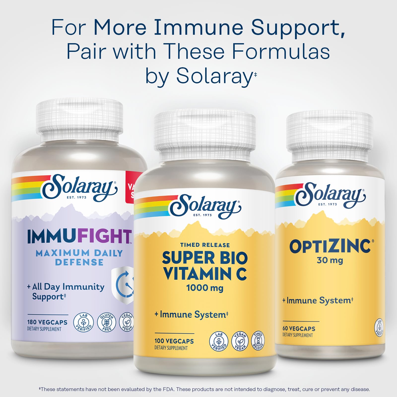 Solaray 60-day guarantee offers confidence in product quality.