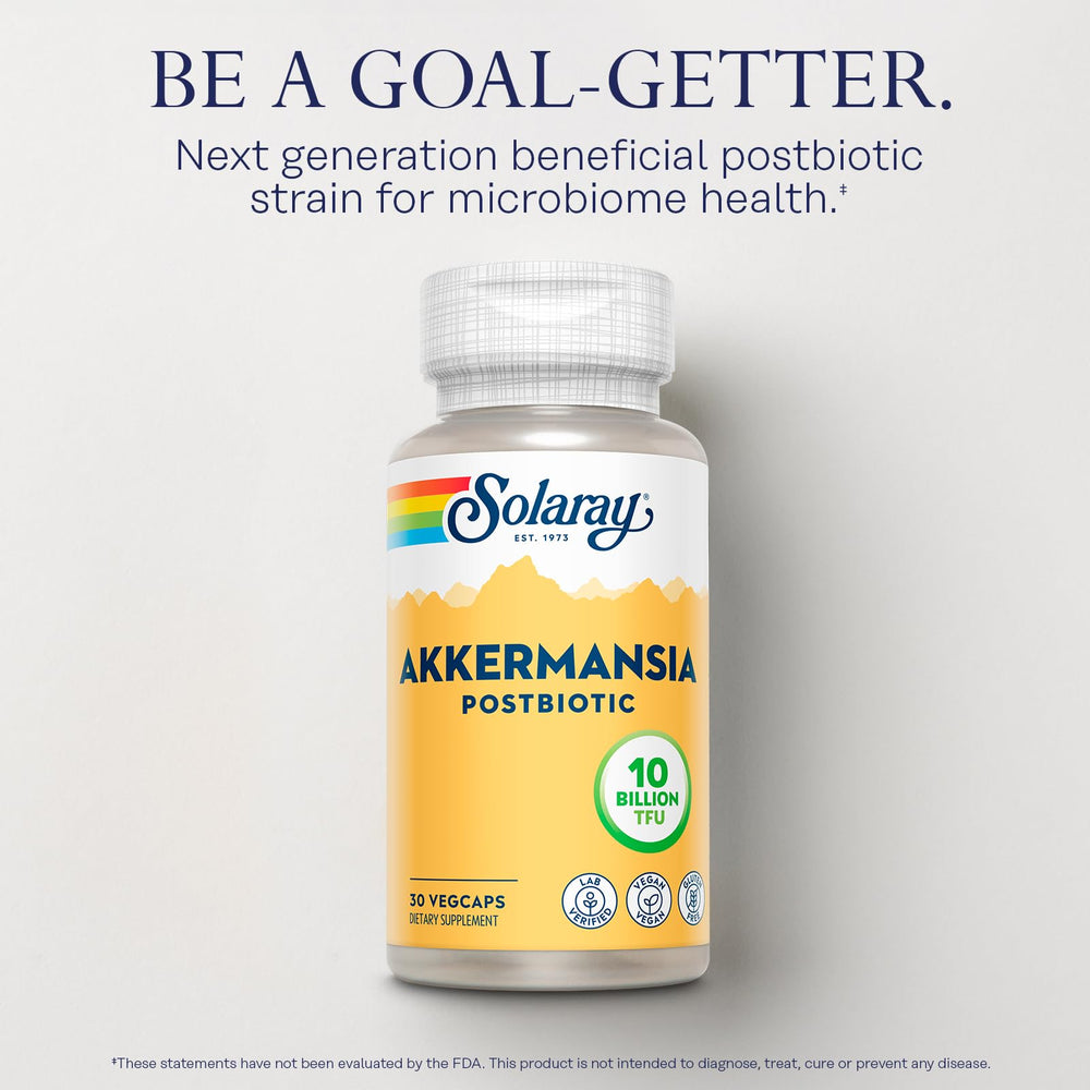 SOLARAY Akk11 capsules close-up indicating easy daily dosing