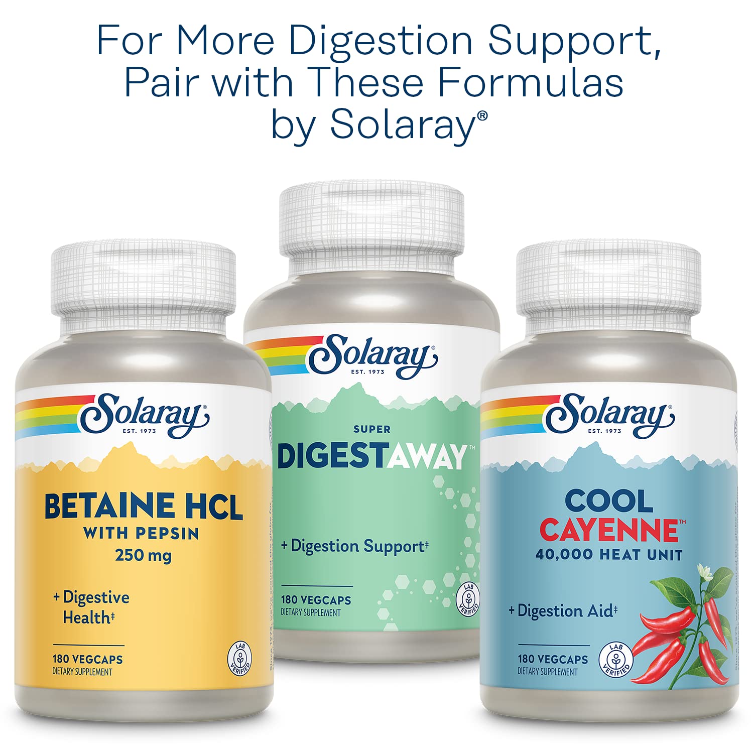 Solaray Alfalfa Leaf 860mg packaging recycled bottle communicates eco-friendly production.
