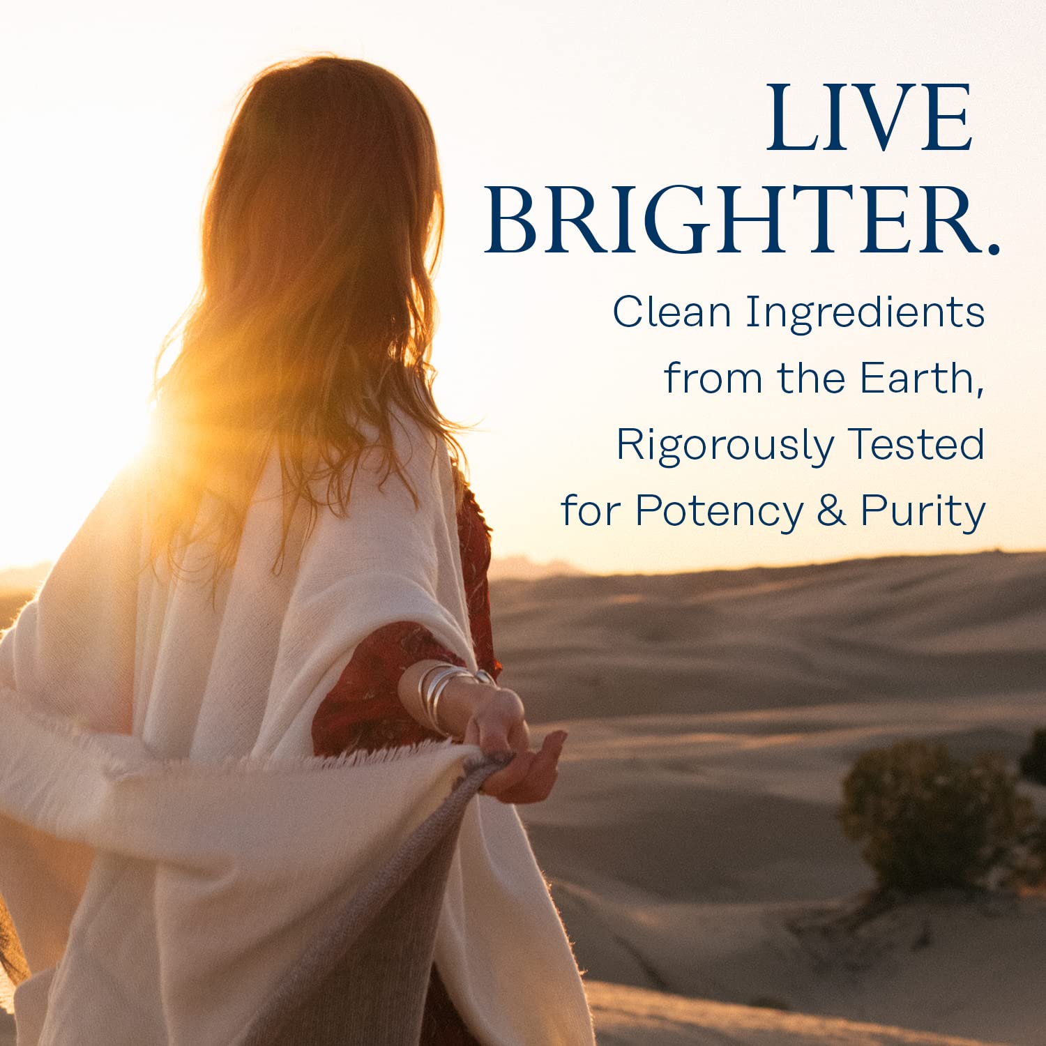 SOLARAY Bilberry eco-packaging bottle showcases recyclable PCR material.