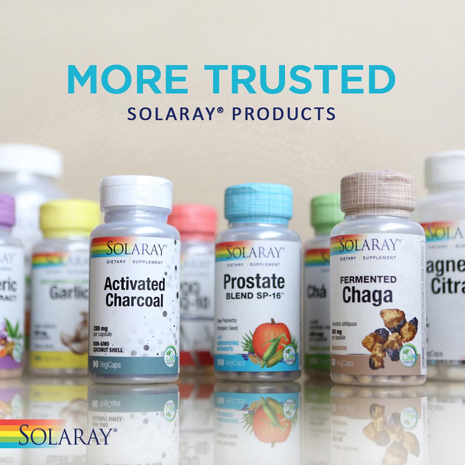 SOLARAY Bio CoQ-10 on shelf promotes everyday wellness and balance.
