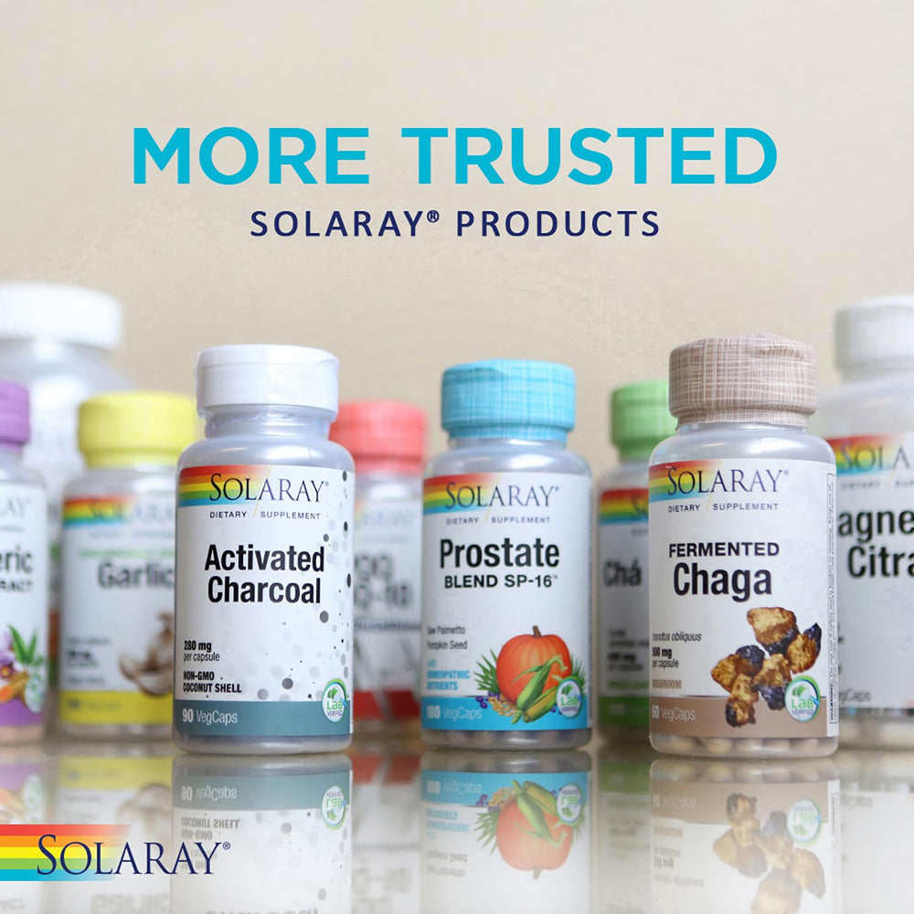 SOLARAY Bio CoQ-10 on shelf promotes everyday wellness and balance.