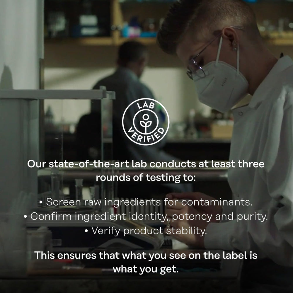 Solaray Bio E with Selenium ingredients seal indicating purity.