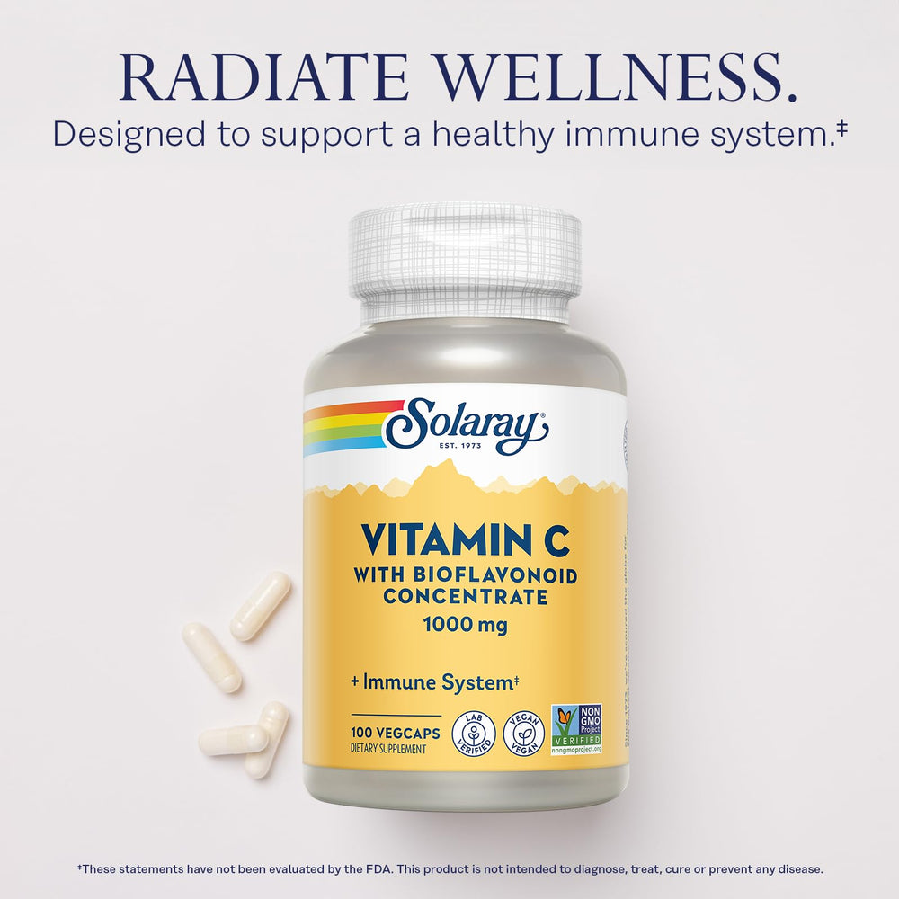 SOLARAY bioflavonoid blend enhances absorption and overall wellness