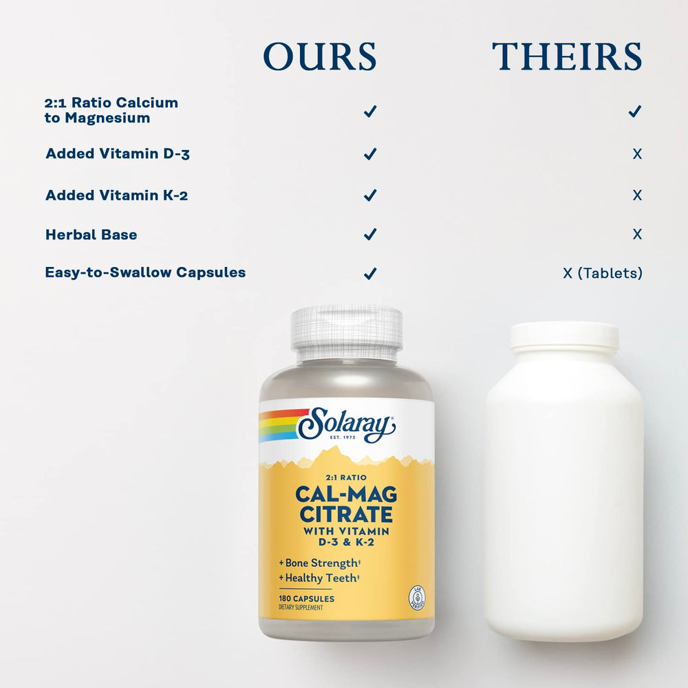 SOLARAY bottle resting on wood table evokes a simple, healthy daily routine.