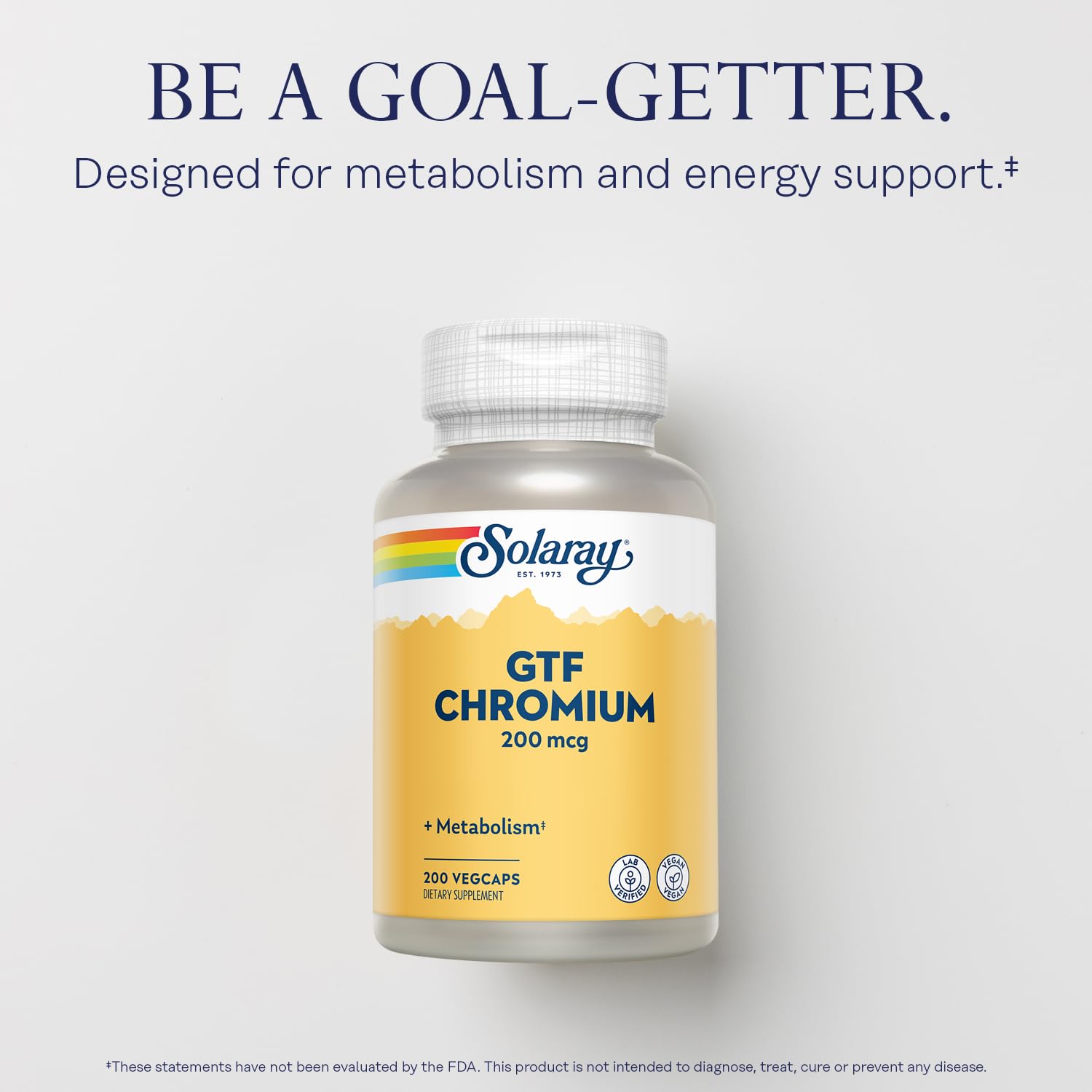 Brewer's yeast enhances absorption in Solaray's chromium blend.