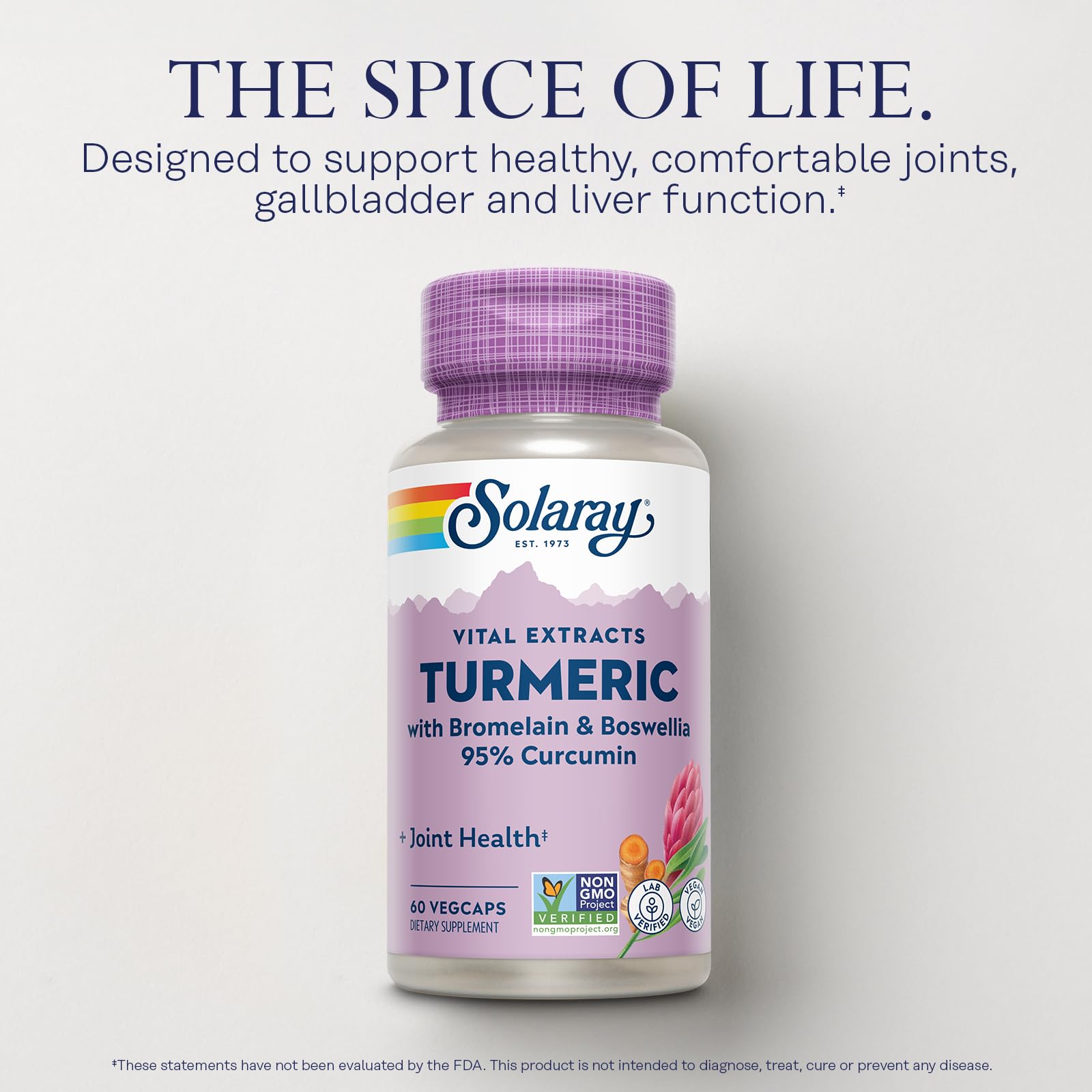 SOLARAY bromelain from pineapple stem image highlighting plant-based enzyme support