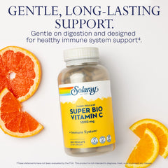 SOLARAY buffered vitamin C 1000mg presents a tummy-friendly, gentle option