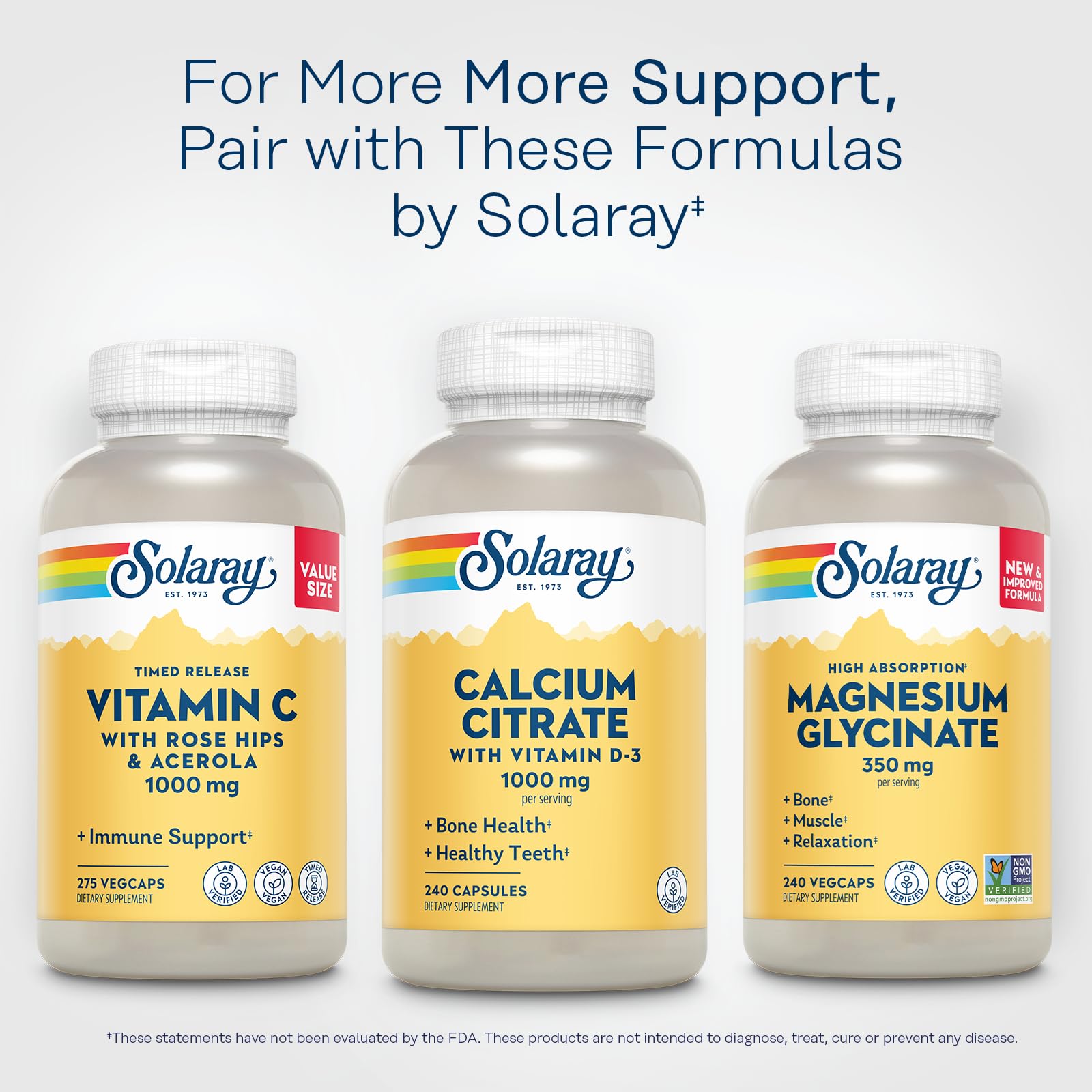 SOLARAY lab-tested quality in Utah facility.